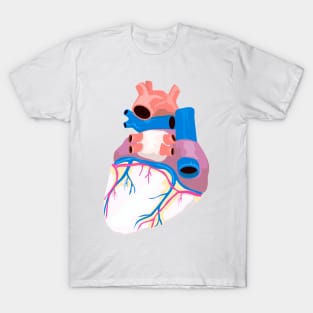 Human Heart Retro T-Shirt